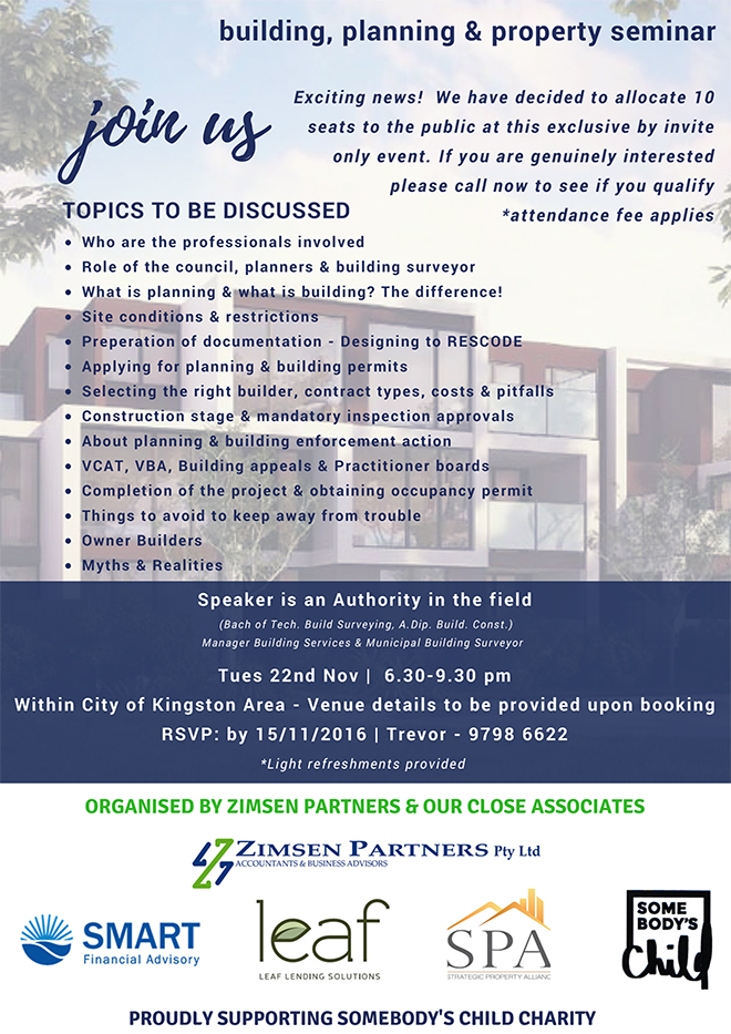 Property Seminar invite PI